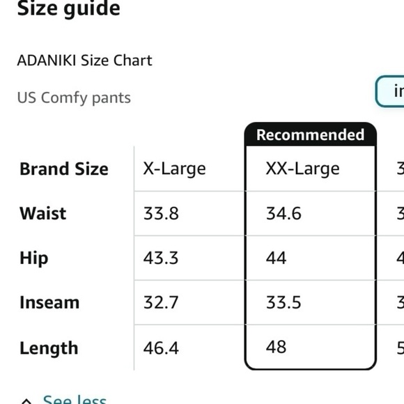 ADANIKI Women plus size 2XL Long Modal Comfy Drawstring Loose Straight-Leg pants - Picture 12 of 12